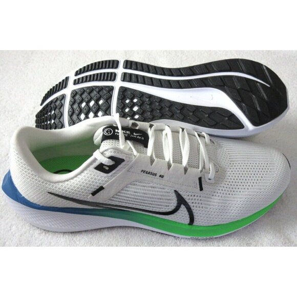 Nike Men\'s Air Zoom Pegasus 40 Running Shoes Platinum Tint Black White Sizes main image 4